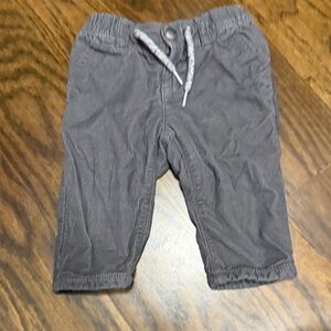 GAP Charcoal Baby Corduroy Pants